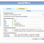 Speedport W920V mit Fritz!Box Firmware - Homepage